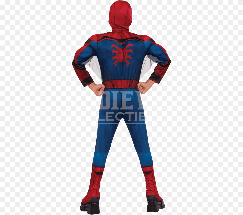 Kids Deluxe Spider Man Homecoming Costume, Adult, Person, Woman, Female Free Png