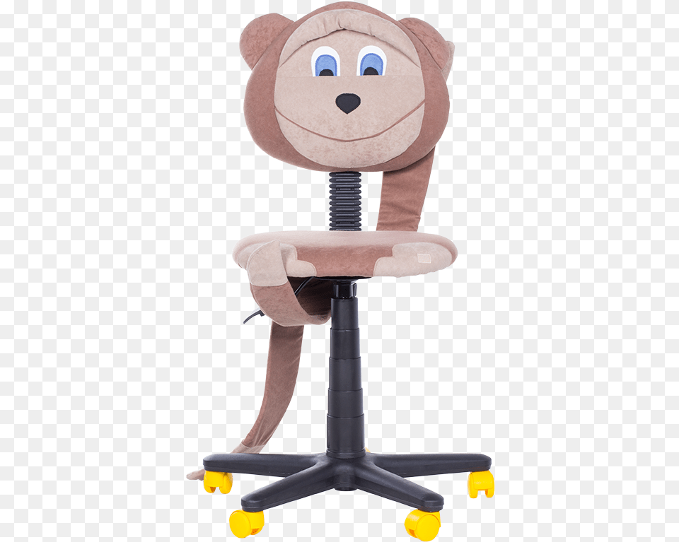 Kids Desk Chair Monkey Table, Furniture, Plush, Toy Png