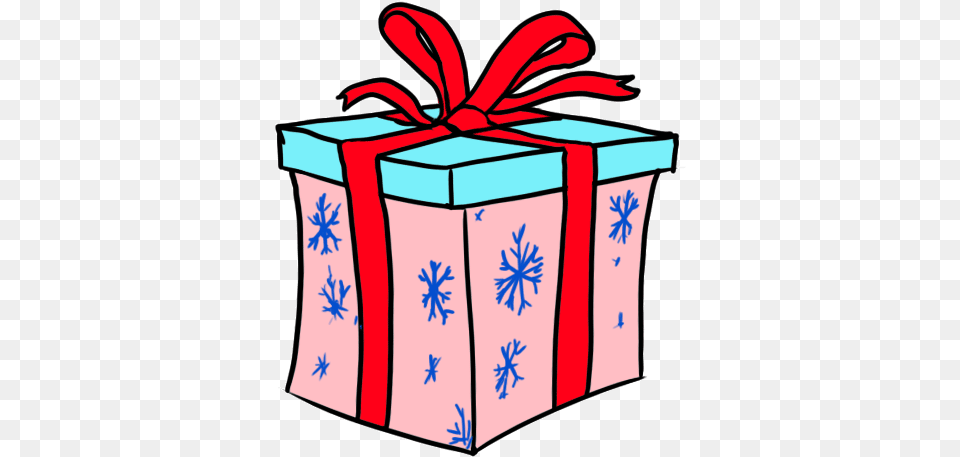 Kids Drawing How To Draw A Christmas Gift Box Gift Christmas Gift For Kids Drawing, Dynamite, Weapon Free Png Download