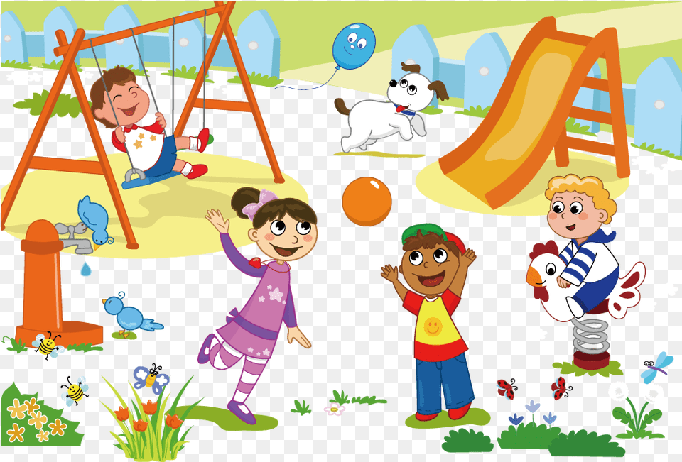 Kids Drawing Playground Play Ground Clip Art, Play Area, Outdoor Play Area, Outdoors, Baby Free Transparent Png