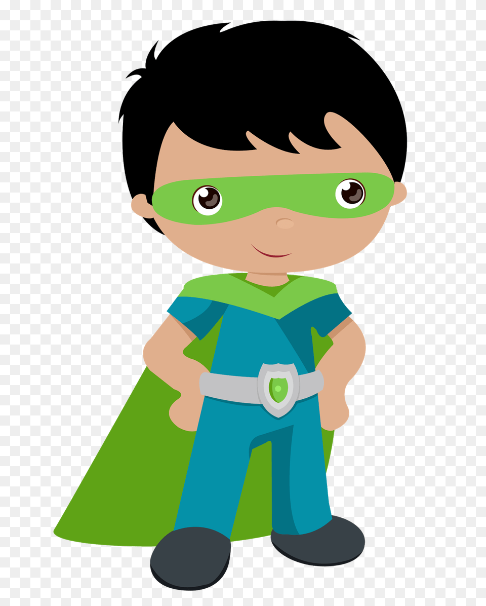 Kids Dressed As Superheroes Clipart Oh My Fiesta For Geeks, Baby, Person, Cape, Cartoon Free Png