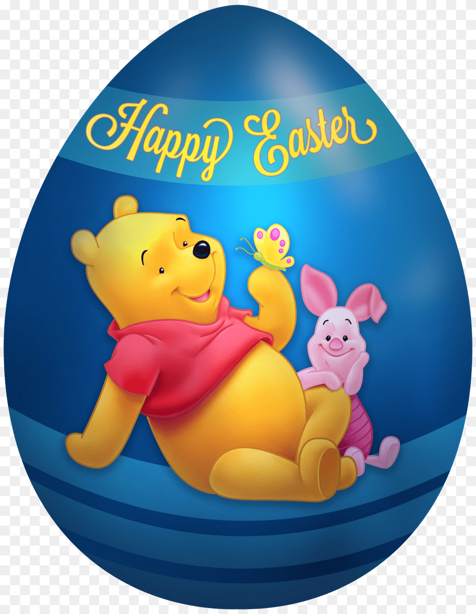 Kids Easter Egg Winnie The Pooh And Piglet Clip Art Png Image