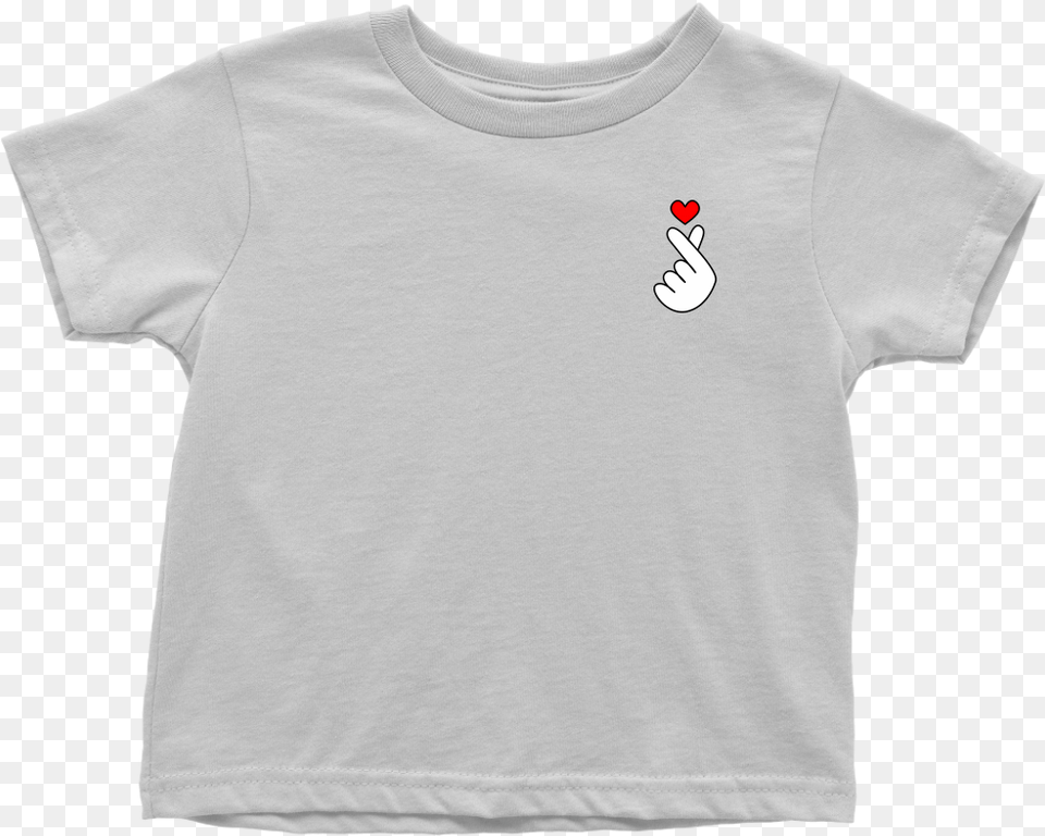 Kids Finger Heart Tee Unicorn Christmas Top Girls, Clothing, T-shirt Free Png Download