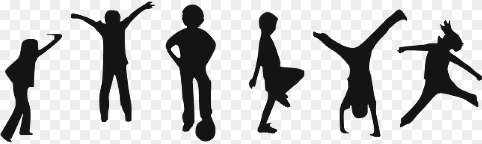 Kids Fitness Clipart, Silhouette, Adult, Male, Man Free Transparent Png