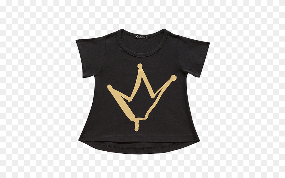 Kids Gold Crown Tee, Clothing, T-shirt, Shirt Free Png Download