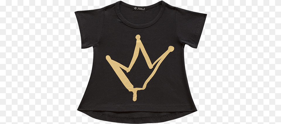 Kids Gold Crown Tee United States Of America, Clothing, T-shirt, Shirt Png