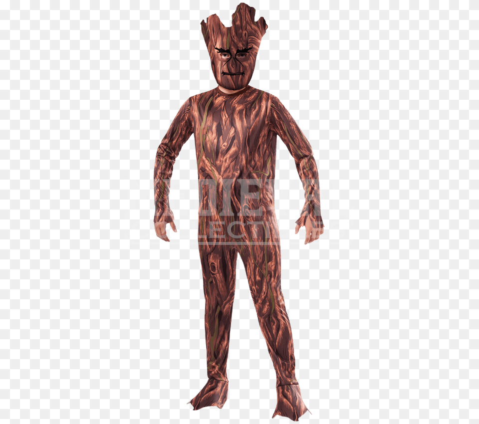 Kids Groot Costume, Alien, Bronze, Adult, Person Png Image