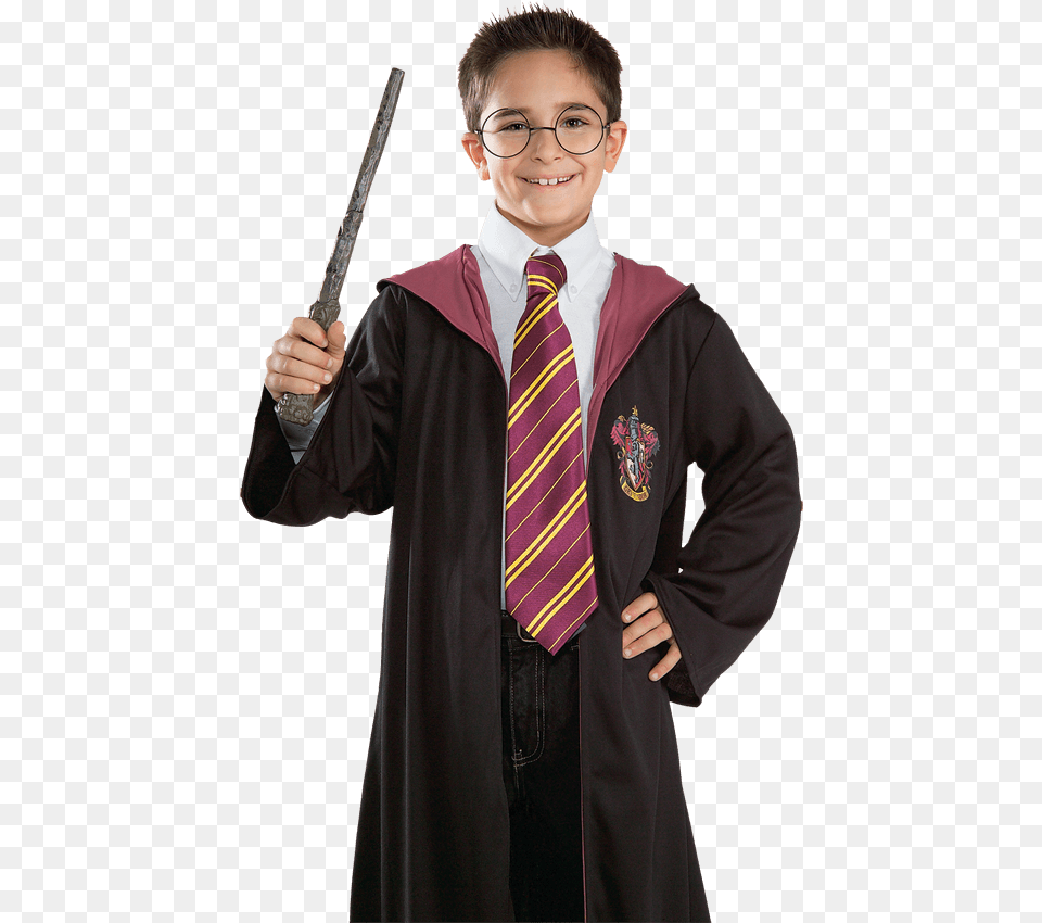 Kids Gryffindor Tie Harry Potter Tie, Accessories, Person, Formal Wear, People Free Png