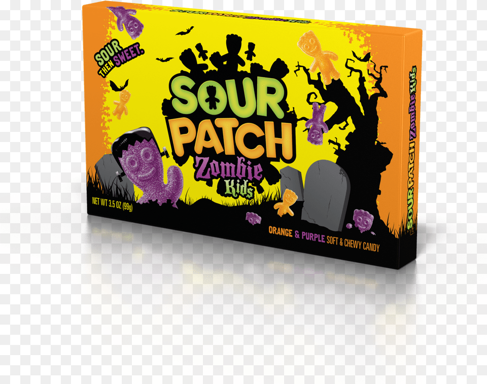 Kids Halloween Candy Zombie Sour Patch Kids, Gum, Advertisement, Baby, Person Free Png