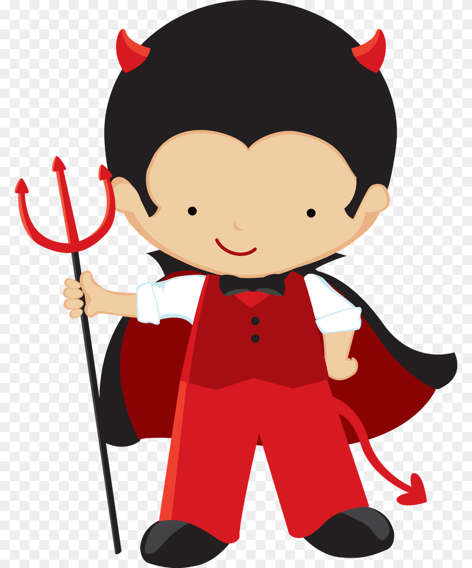 Kids Halloween Halloween Devil Clipart, Baby, Person, Face, Head Png