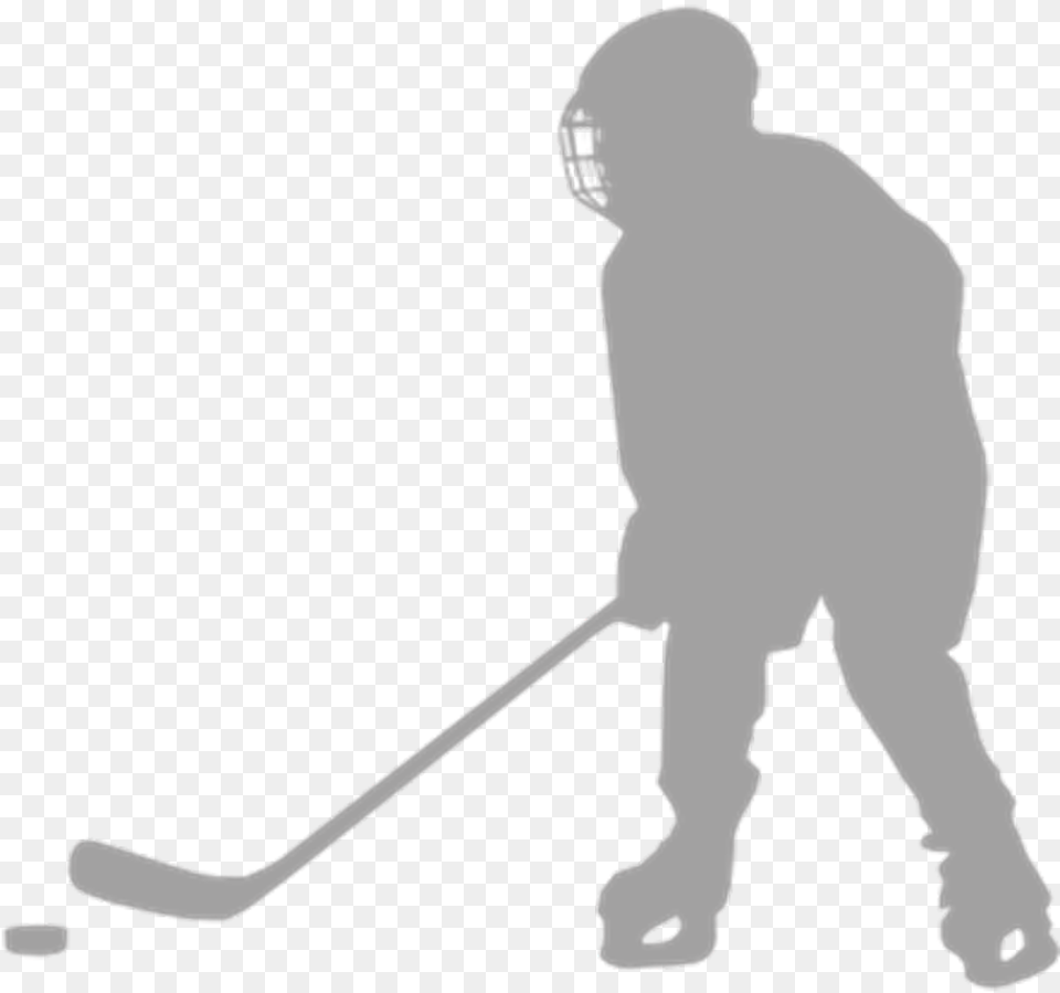 Kids Hockey Silhouette, Baby, Person Png Image