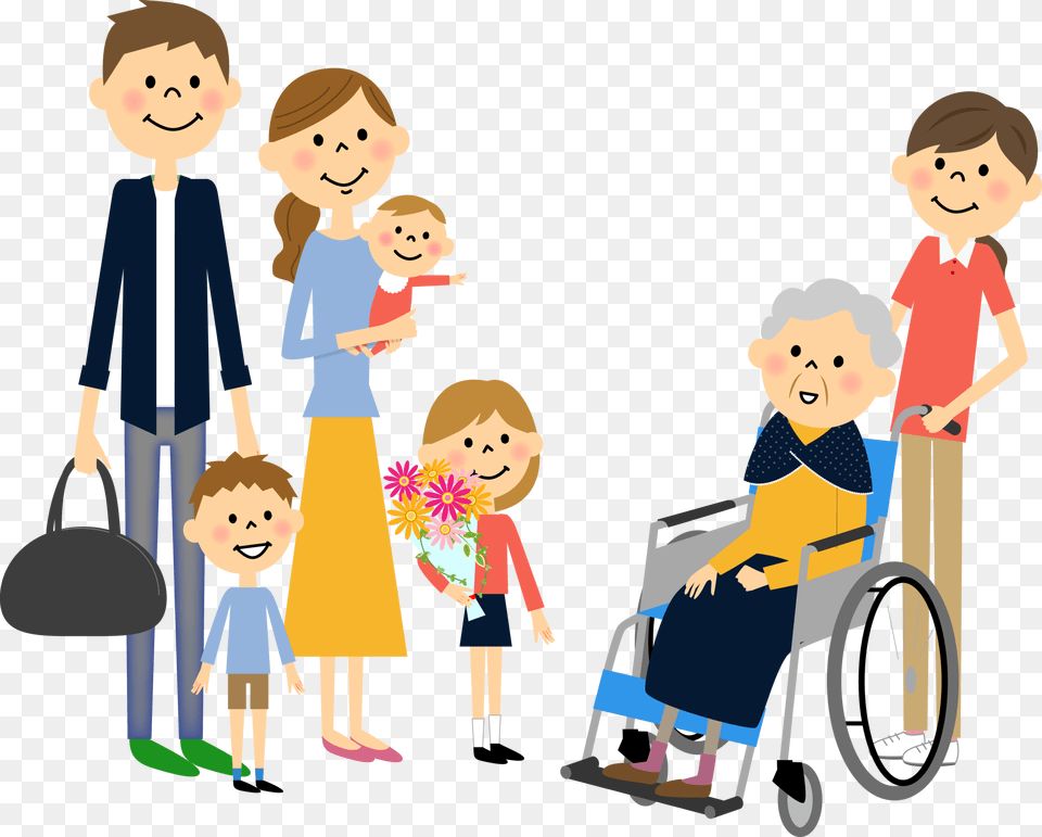 Kids In Wheelchair Transparent, Furniture, Chair, Baby, Person Png Image