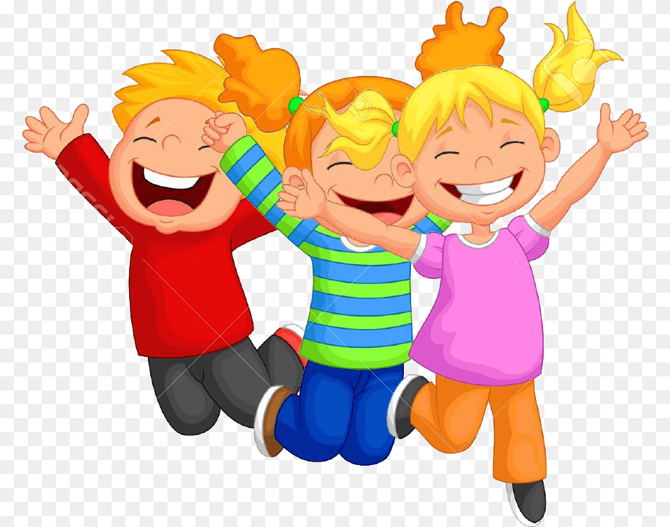 Kids Jumping Clipart For Kids Happy Child Clipart, Baby, Person, Face, Head Png Image