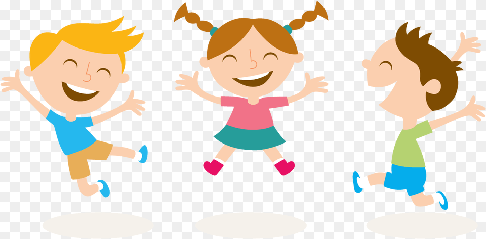 Kids Jumping Imagenes De Valores Sociales, Baby, Person, Face, Head Free Png Download