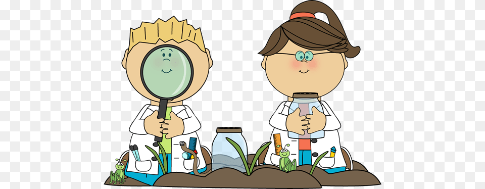 Kids Kid Scientist Looking Through Magnifying Glass Science In Primary School, Photography, Baby, Person, Face Free Transparent Png