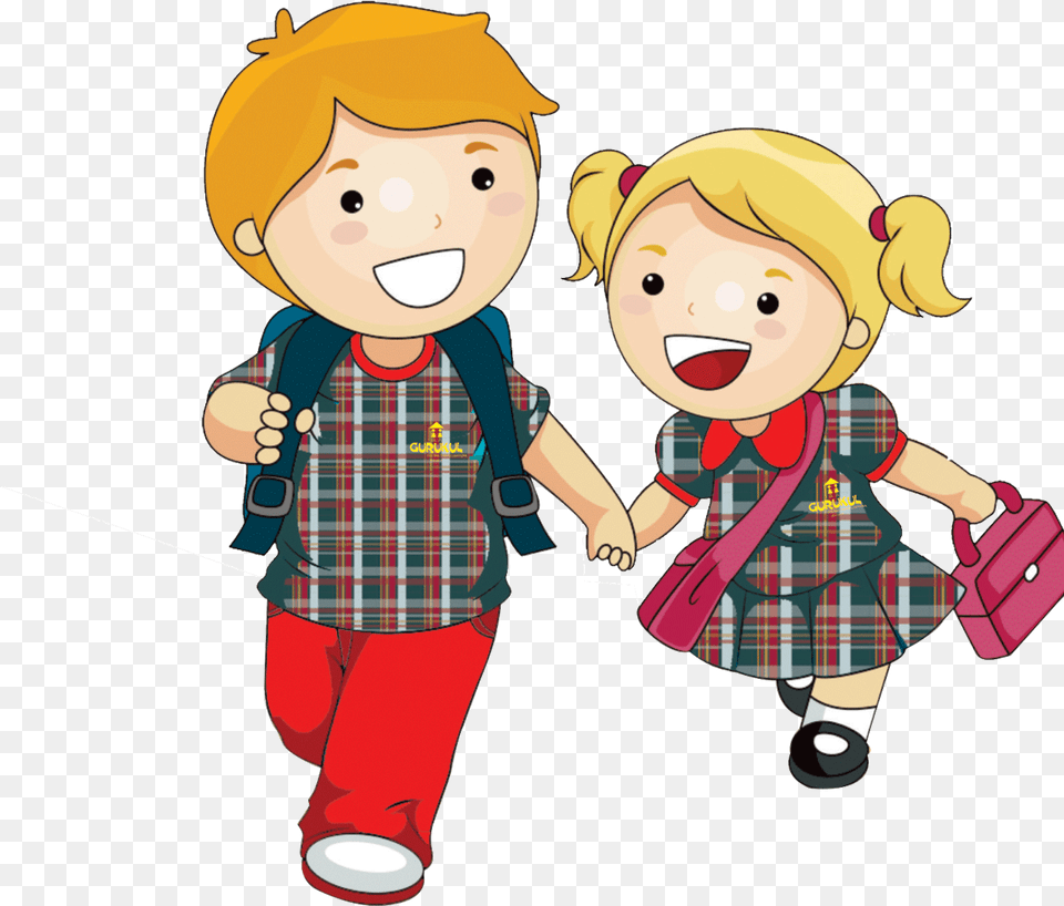 Kids Kids Gif Student Cartoon, Baby, Person, Face, Head Free Transparent Png