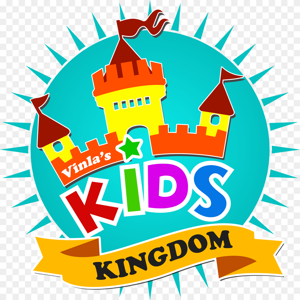 Kids Kingdomlogo1png Indian Play Schools, Advertisement, Poster, Logo, Circus Free Png Download