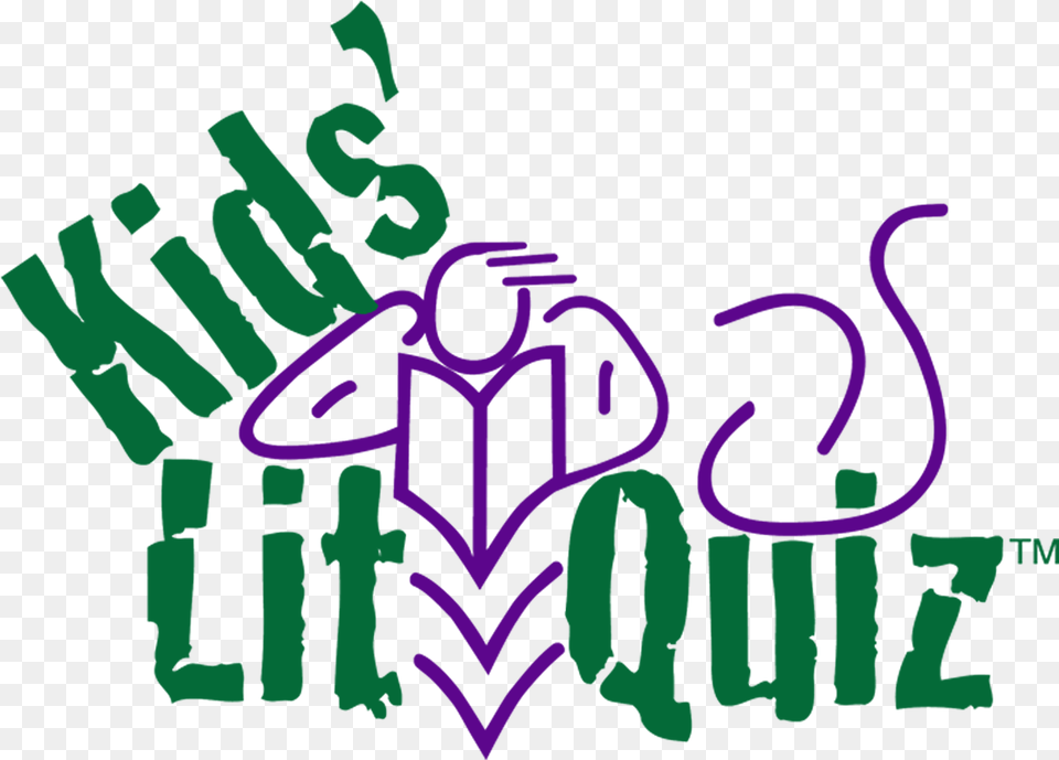 Kids Lit Quiz Logo Clipart Kids Lit Quiz Logo, Light, Neon, Text, Person Free Png Download