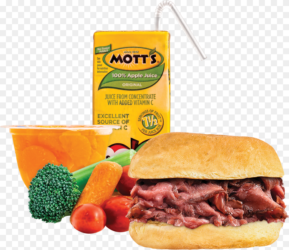 Kids Meals Mott39s 100 Original Apple Juice 675 Fl Oz Boxes, Burger, Food, Lunch, Meal Png