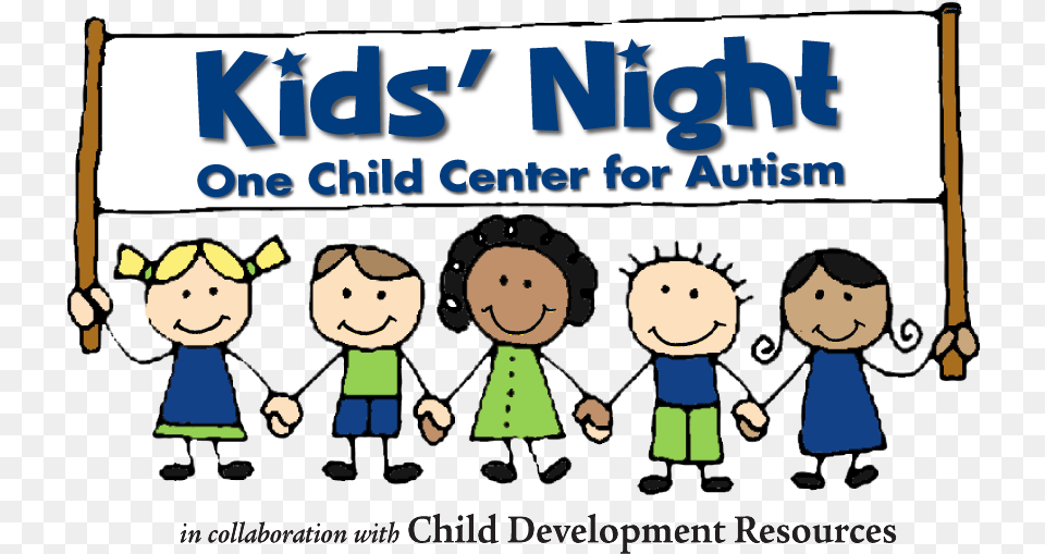 Kids Night With One Child Center For Autism Cartoon, People, Person, Baby, Head Free Png Download