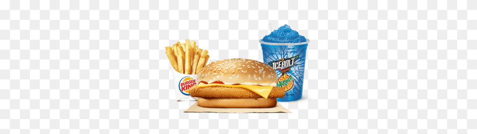 Kids Nonveg Combo Burger, Food, Fries Free Transparent Png