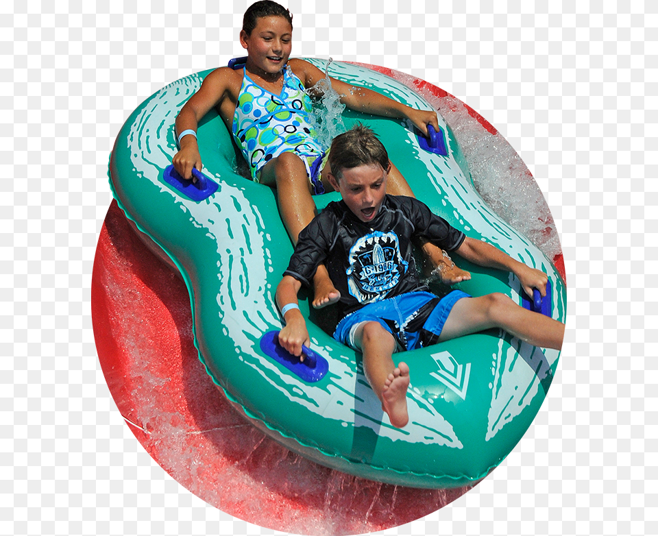 Kids On Slide In Waterpark Master Blaster Water Slide Tube, Boy, Child, Person, Male Free Png