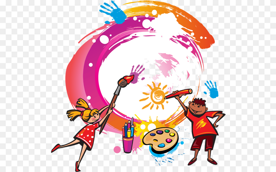 Kids Painting Vector Creative Kids, Art, Graphics, Baby, Person Png