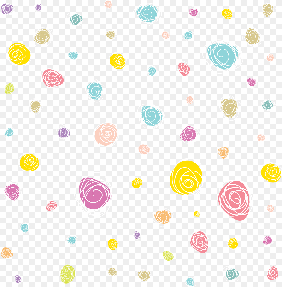 Kids Party Background Flower Pattern, Blackboard Png Image