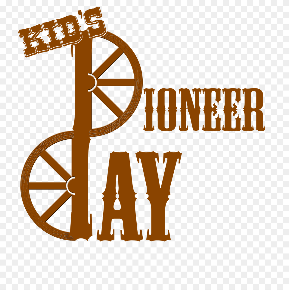 Kids Pioneer Day Logo Web Ready, Machine, Spoke, Wheel Free Transparent Png