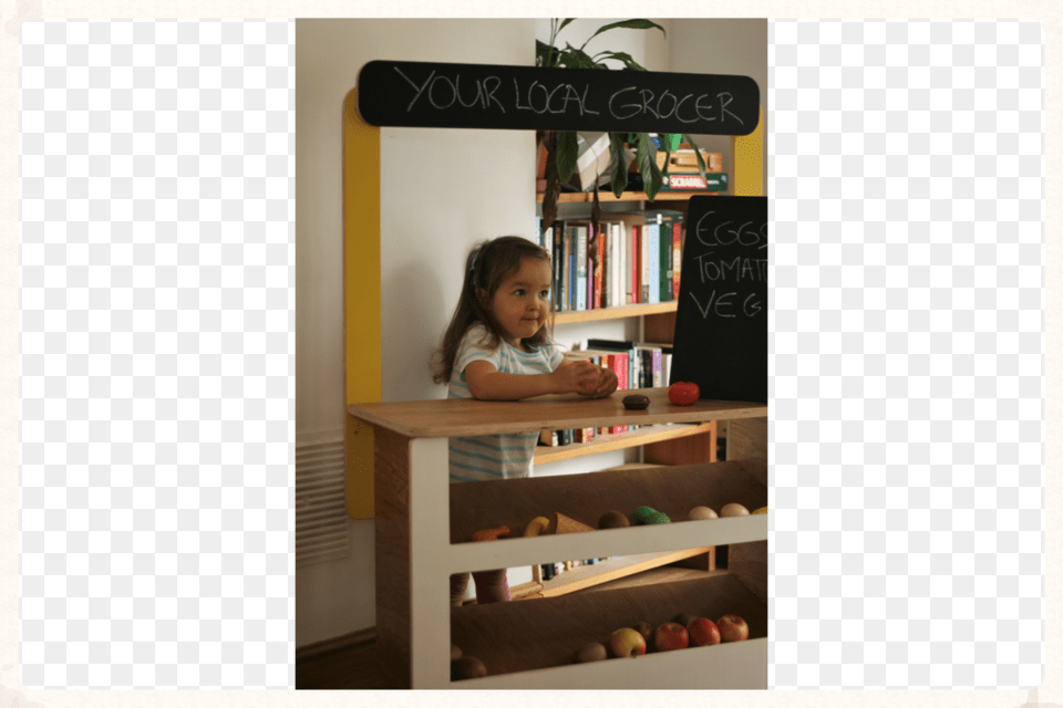 Kids Play Shop Counter Interior Design, Wood, Shelf, Furniture, Person Free Png Download