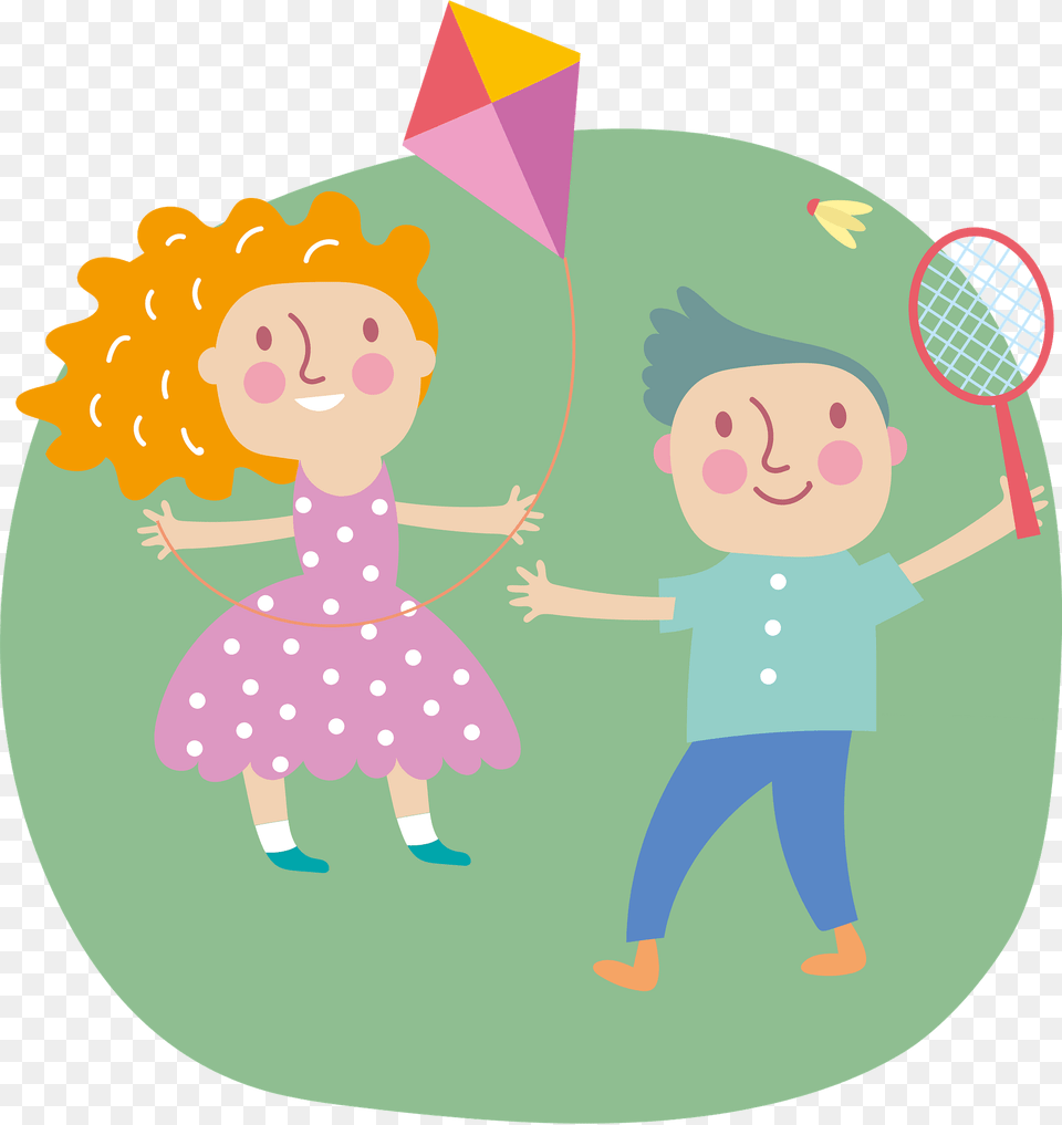Kids Playing Clipart, People, Person, Baby, Face Free Png
