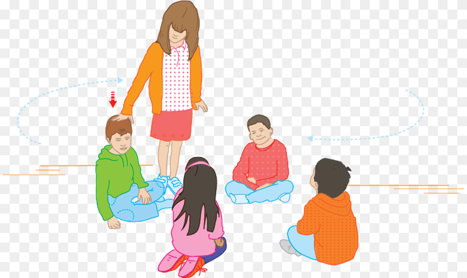 Kids Playing Duck Duck Goose Game Duck Duck Goose, Child, Female, Girl, Person Free Transparent Png