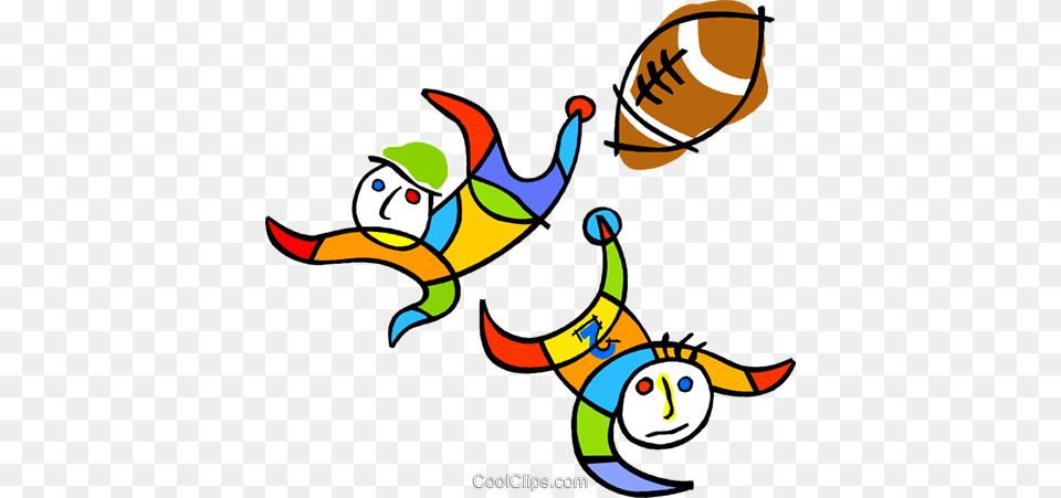 Kids Playing Football Royalty Free Vector Clip Art Illustration, Graphics, Elf, Outdoors Png