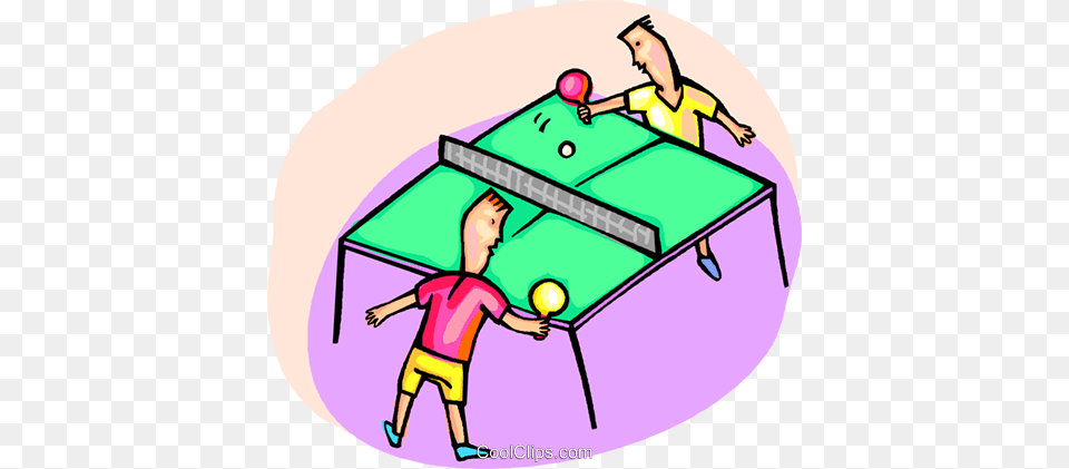Kids Playing Ping Pong Royalty Vector Clip Art Illustration, Baby, Person, Face, Head Free Png