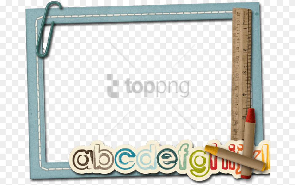 Kids Polaroid Frame Image With School Frames And Borders, Blackboard, Computer Hardware, Electronics, Hardware Free Transparent Png