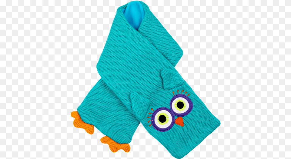 Kids Scarf Neo Owl Kids Scarf, Clothing, Stole, Glove Free Png