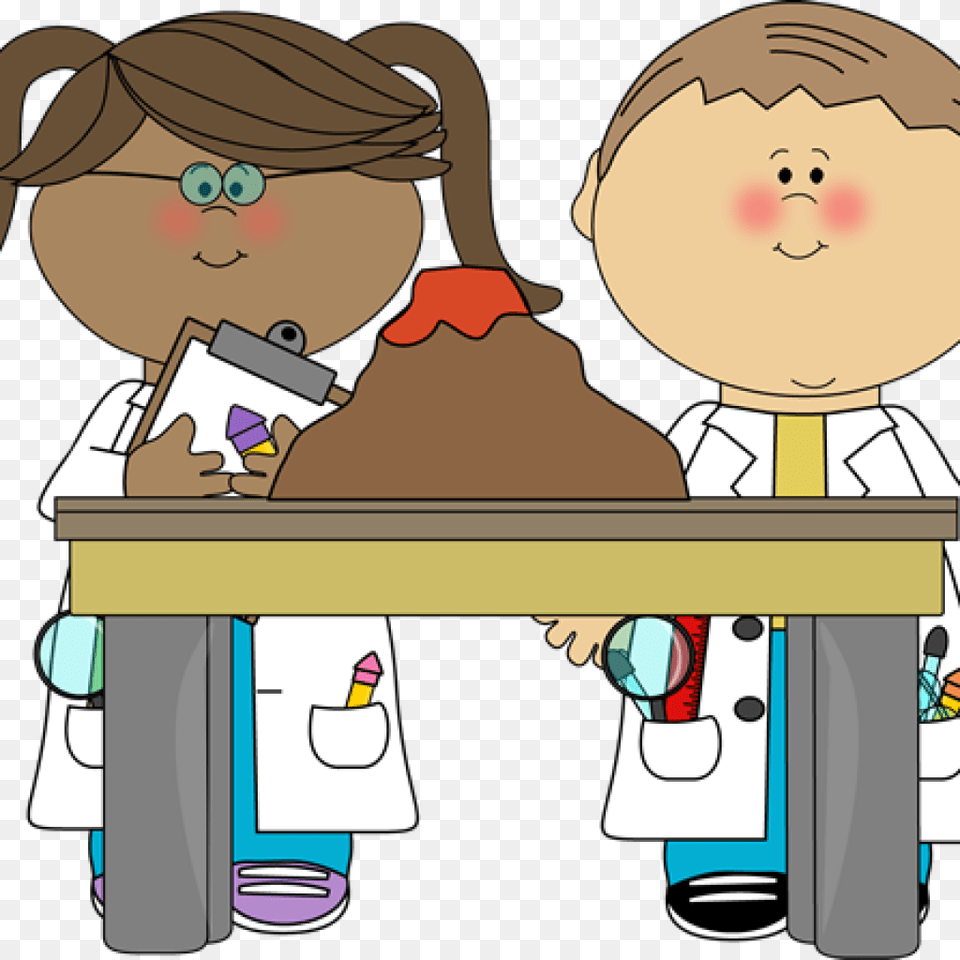 Kids Science Clipart Clipart Download, Baby, Person, Book, Comics Png