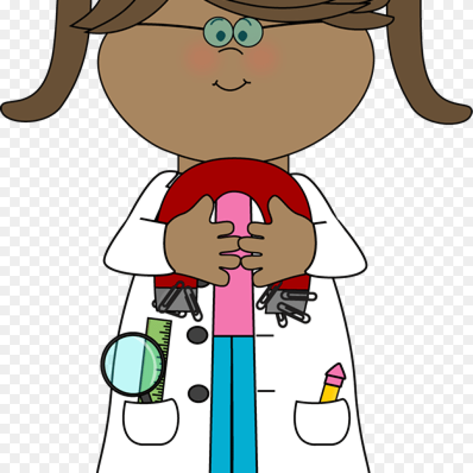 Kids Science Clipart Clipart Download, Clothing, Coat, Baby, Person Png