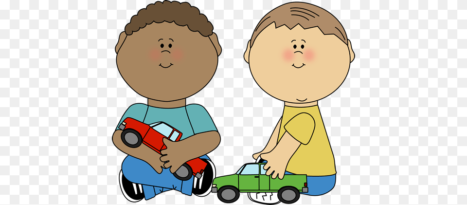 Kids Sharing Toys Transparent Images, Lawn, Plant, Grass, Person Png Image