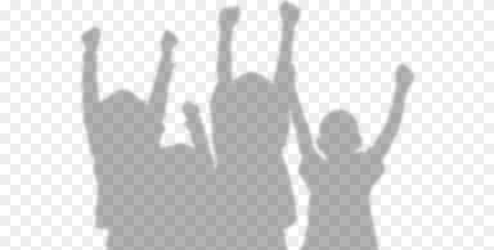 Kids Silhouette, Gray Free Transparent Png
