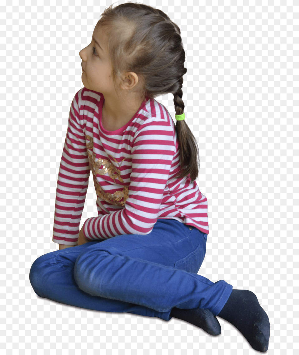 Kids Sitting, Clothing, Person, Pants, Long Sleeve Png