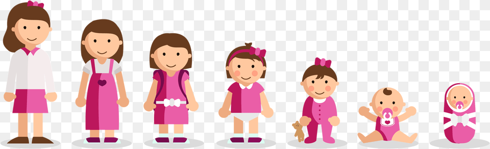 Kids Sitting Cartoon, Baby, Person, Doll, Toy Free Transparent Png