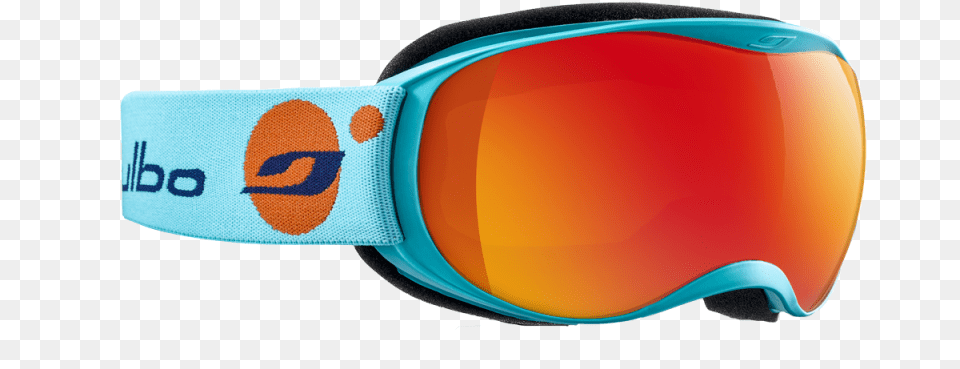 Kids Ski Goggles Julbo Atmo Cyan Blue Orange Flash Fire Julbo, Accessories, Sunglasses Free Png Download