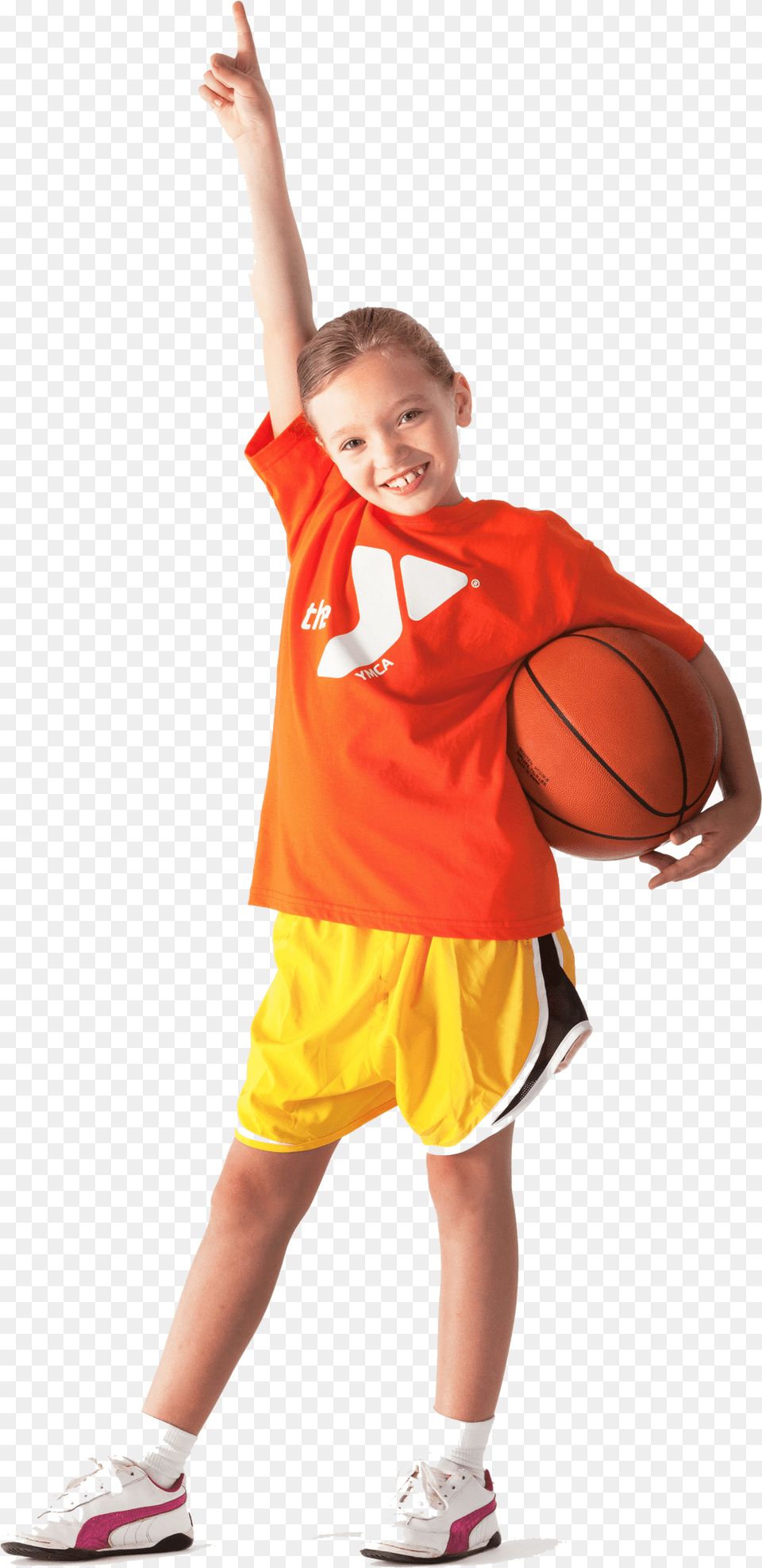 Kids Sport Ymca Girls Basketball, Ball, Basketball (ball), Footwear, Shorts Png Image