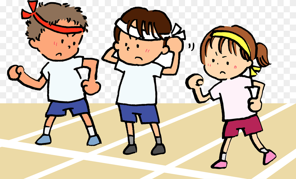 Kids Sports Day Clipart, Baby, Book, Comics, Person Png Image