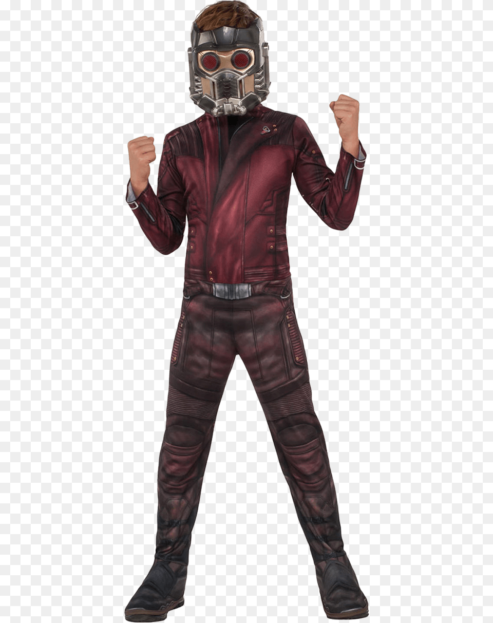 Kids Star Lord Costume Jokers, Person, Clothing, Coat, Jacket Free Transparent Png