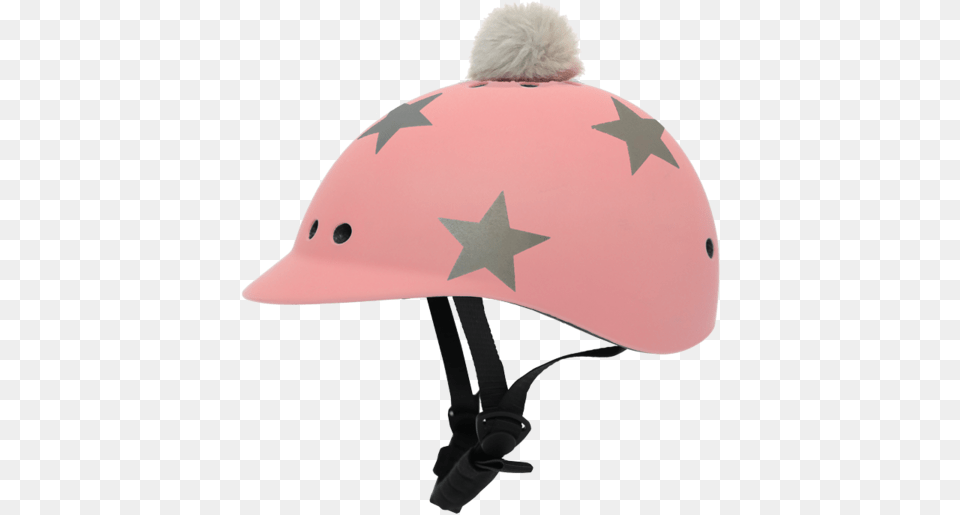 Kids Star Pink Sawako Bike Helmets Cycle In Style, Clothing, Crash Helmet, Hardhat, Helmet Png