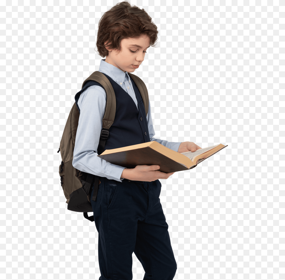 Kids Student, Person, Reading, Boy, Child Free Transparent Png