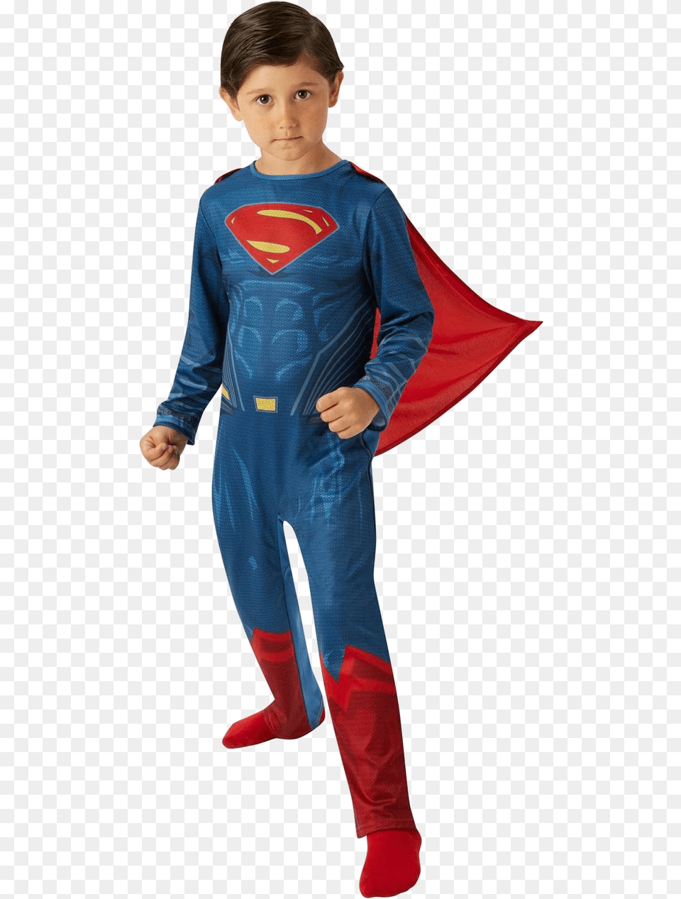 Kids Superman Costume, Cape, Clothing, Person, Long Sleeve Png