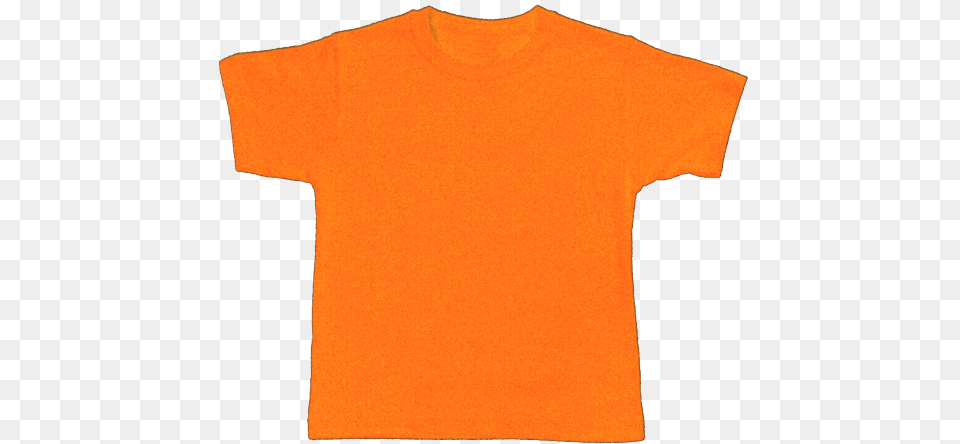 Kids Tshirt Orange Sweater, Clothing, T-shirt Free Png
